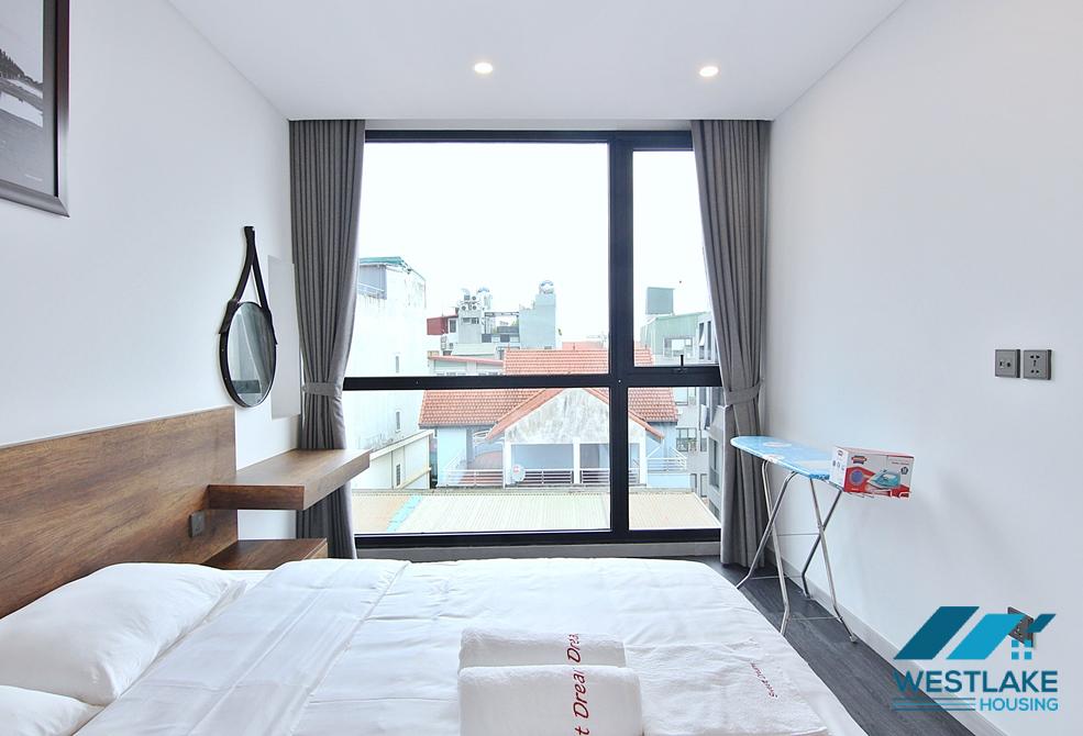 High floor one bedroom apartment for rent in To Ngoc Van st, Tay Ho