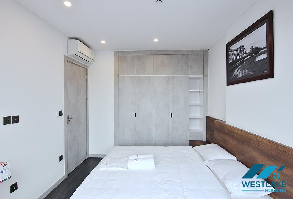 High floor one bedroom apartment for rent in To Ngoc Van st, Tay Ho