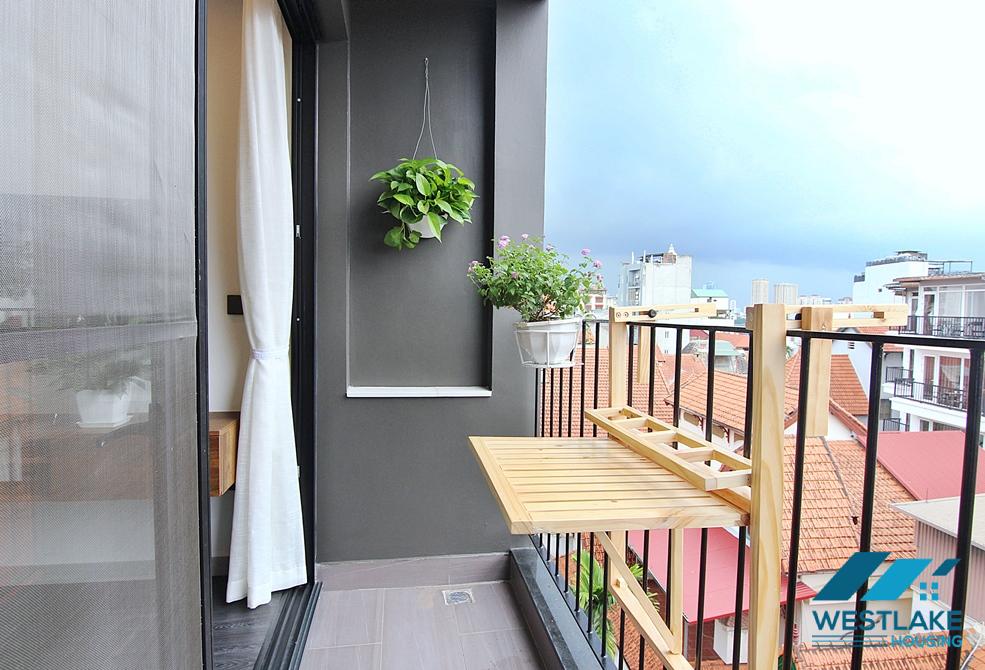 High floor one bedroom apartment for rent in To Ngoc Van st, Tay Ho