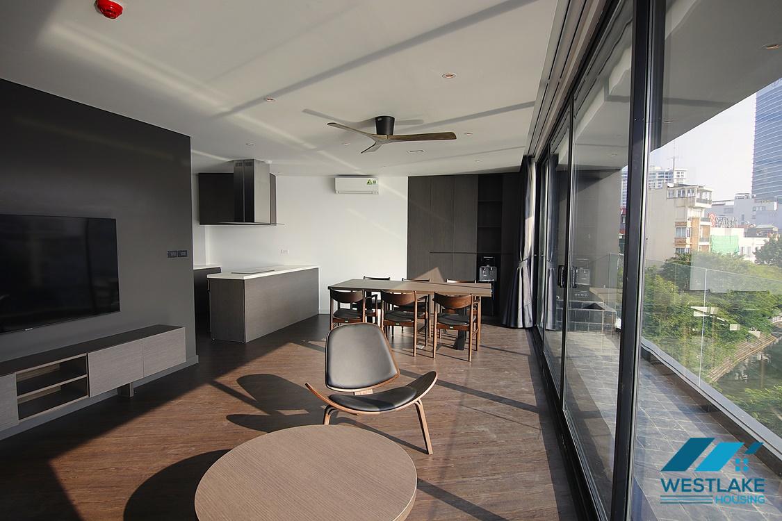 Super modern and elegant two bedrooms apartment for lease near Truc Bach