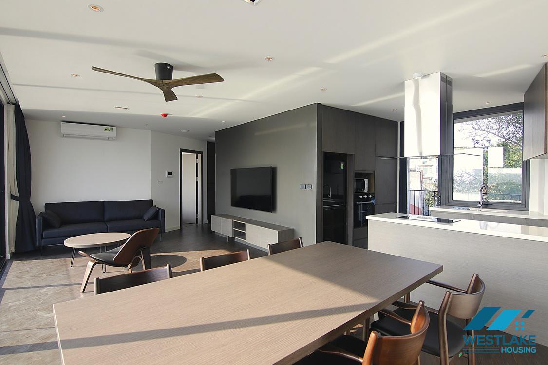 Super modern and elegant two bedrooms apartment for lease near Truc Bach