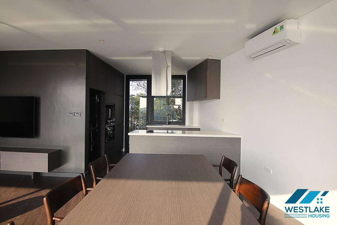 Super modern and elegant two bedrooms apartment for lease near Truc Bach