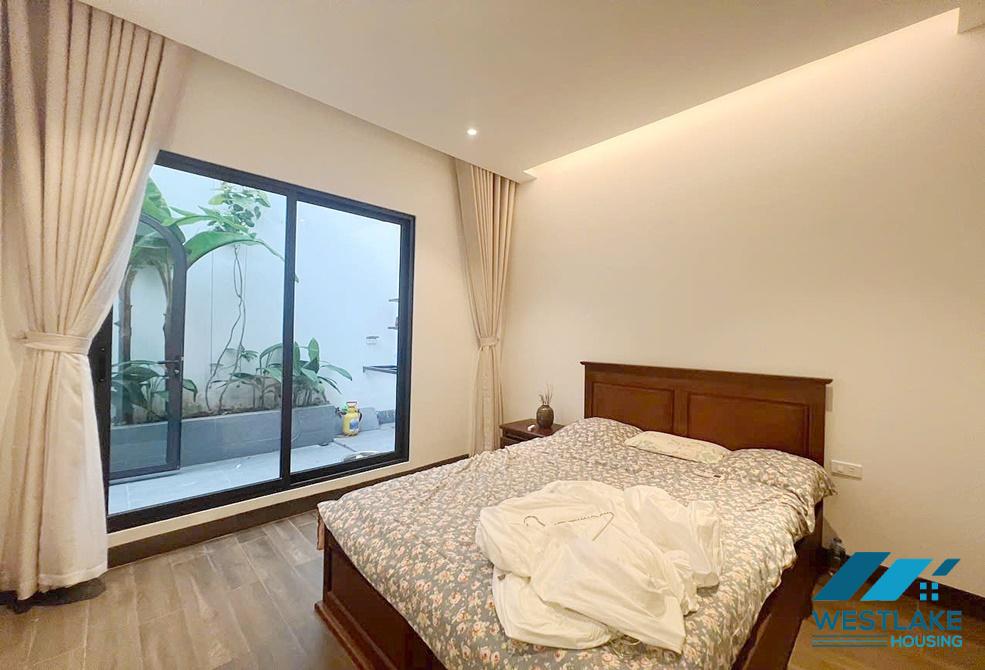 Garden house with one floor for rent in Ngoc Thuy st, Long Bien