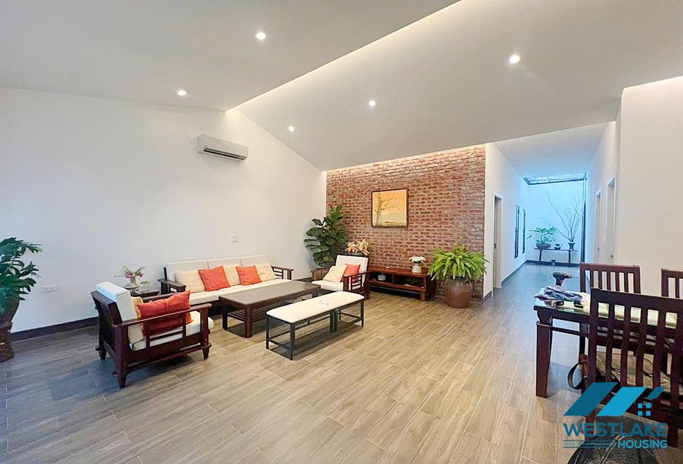 Garden house with one floor for rent in Ngoc Thuy st, Long Bien