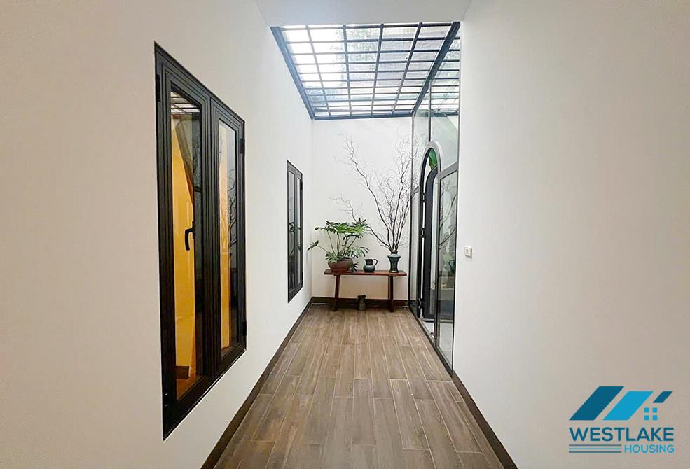 Garden house with one floor for rent in Ngoc Thuy st, Long Bien