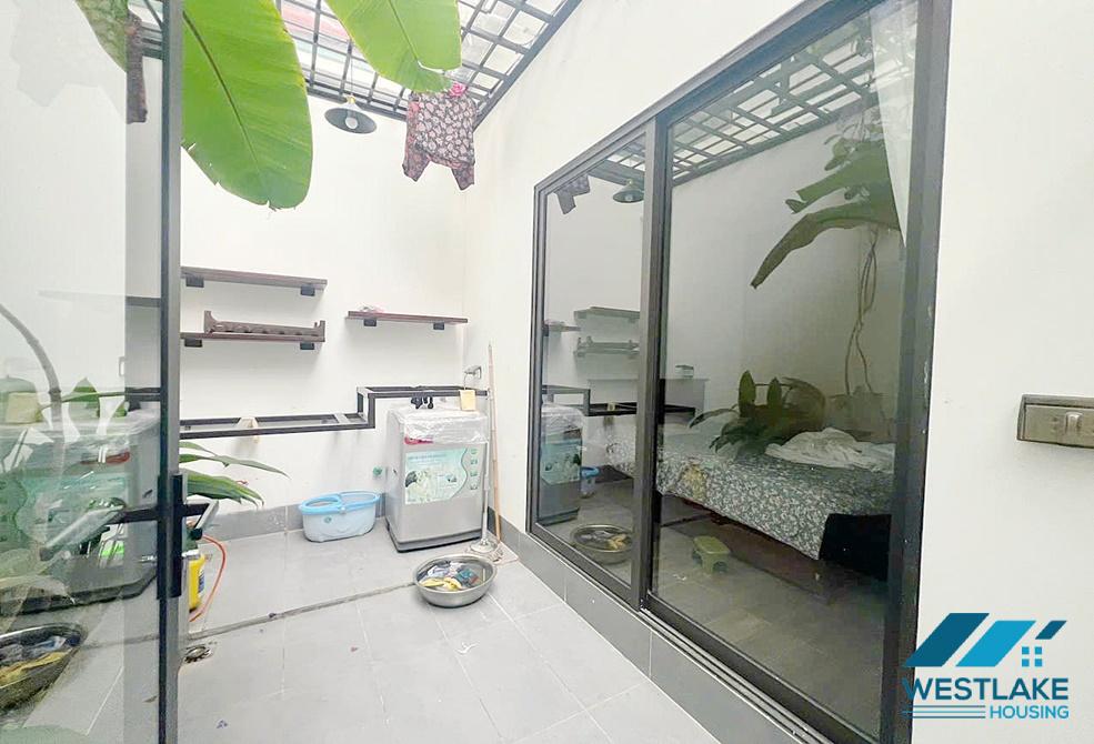 Garden house with one floor for rent in Ngoc Thuy st, Long Bien