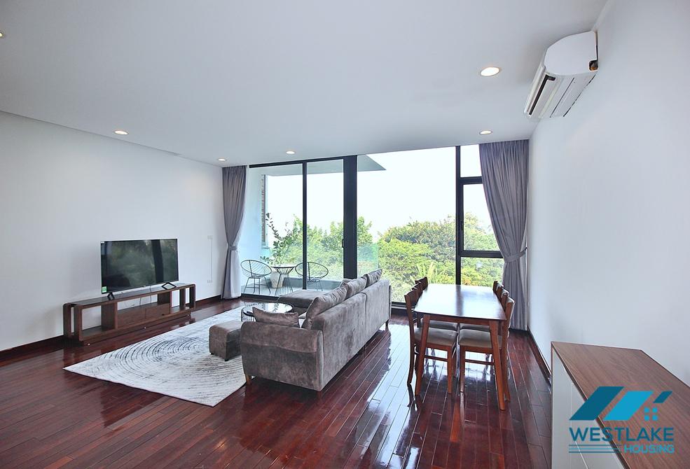 Nice view - Apartment with balcony on the lake for rent in Quang Khanh st, Tay Ho District