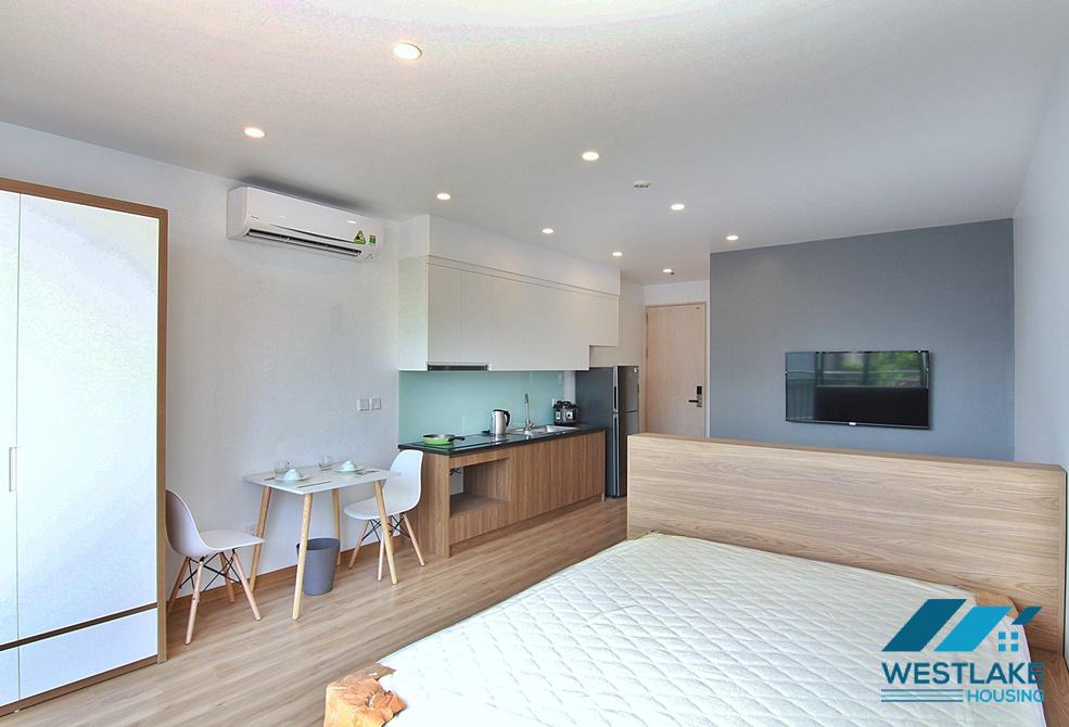 Brightly studio for rent in Trinh cong son, Tay ho