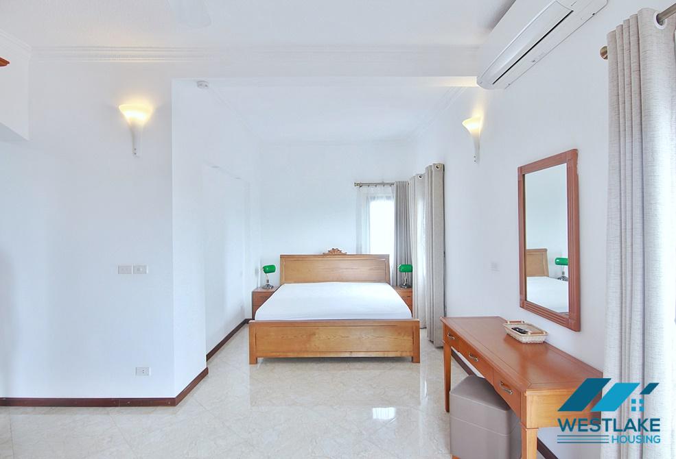 Beautiful 4 bedrooms with big balcony apartment for rent in Tay Ho District