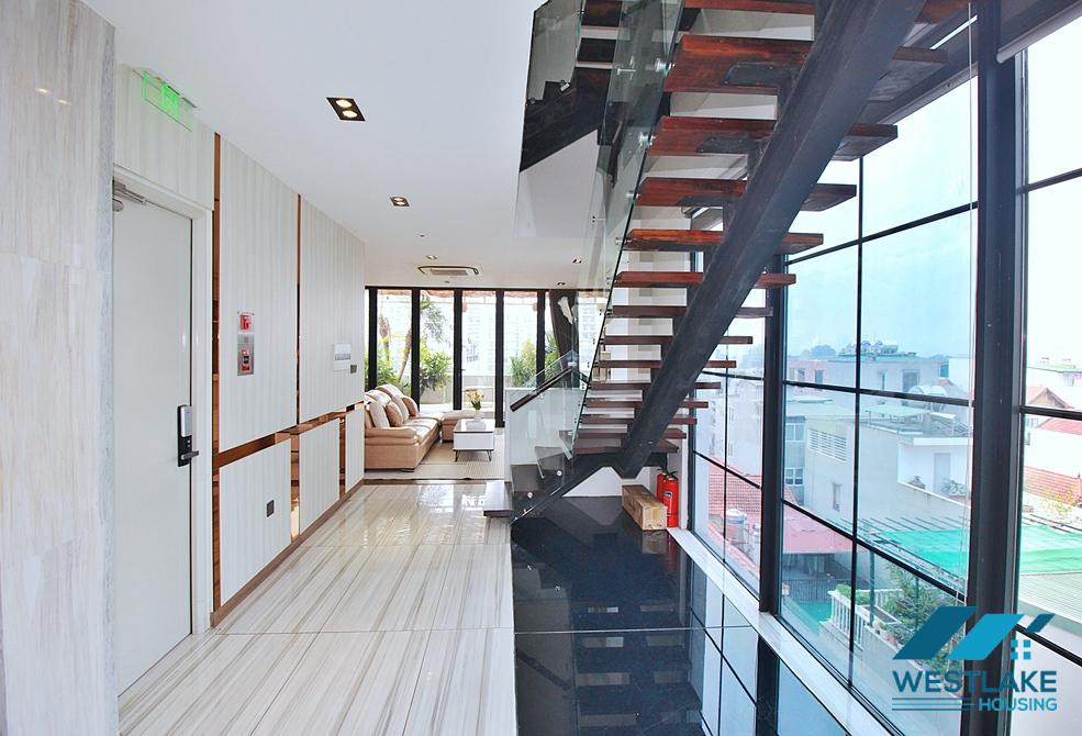 A beautiful three floor apartment for rent in Dang Thai Mai st, Tay Ho District