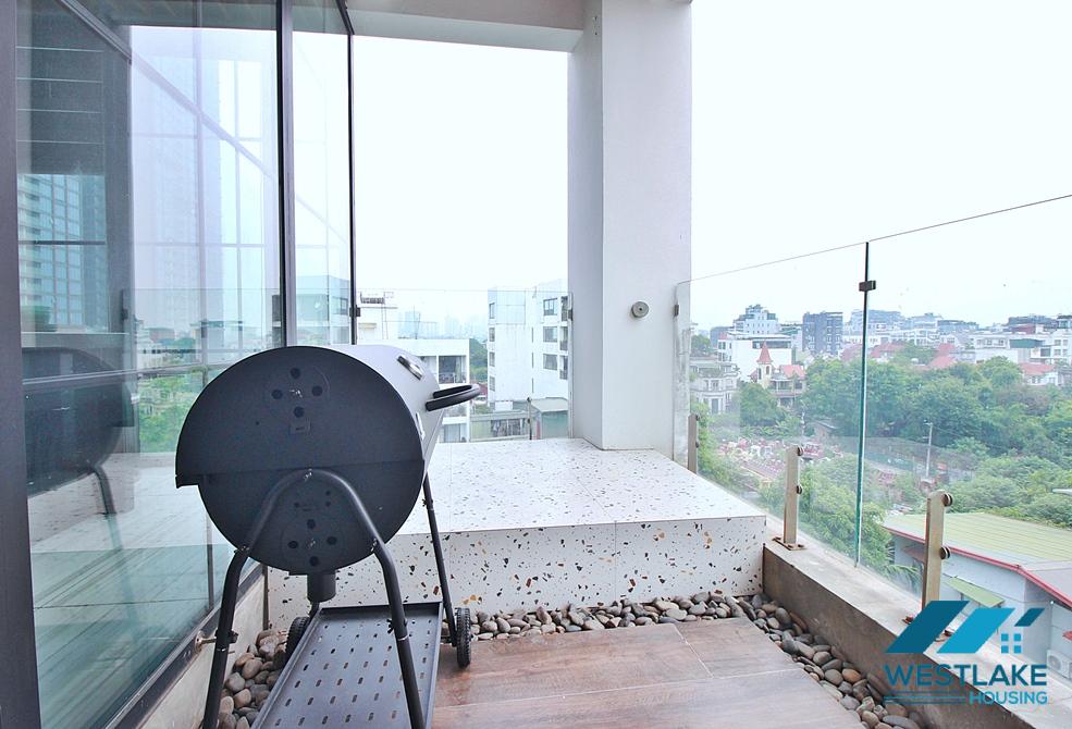 A beautiful three floor apartment for rent in Dang Thai Mai st, Tay Ho District