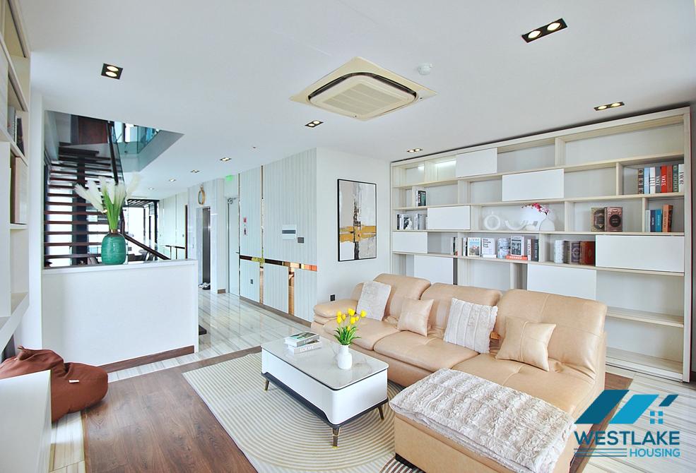 A beautiful three floor apartment for rent in Dang Thai Mai st, Tay Ho District