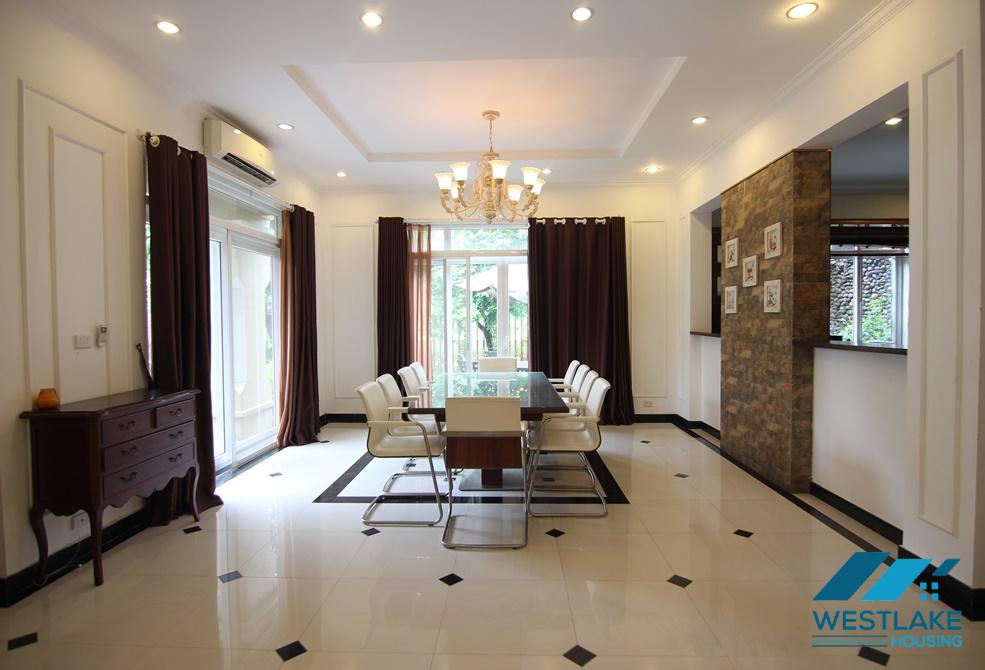 Charming house with big yard for rent in Ciputra, Tay Ho