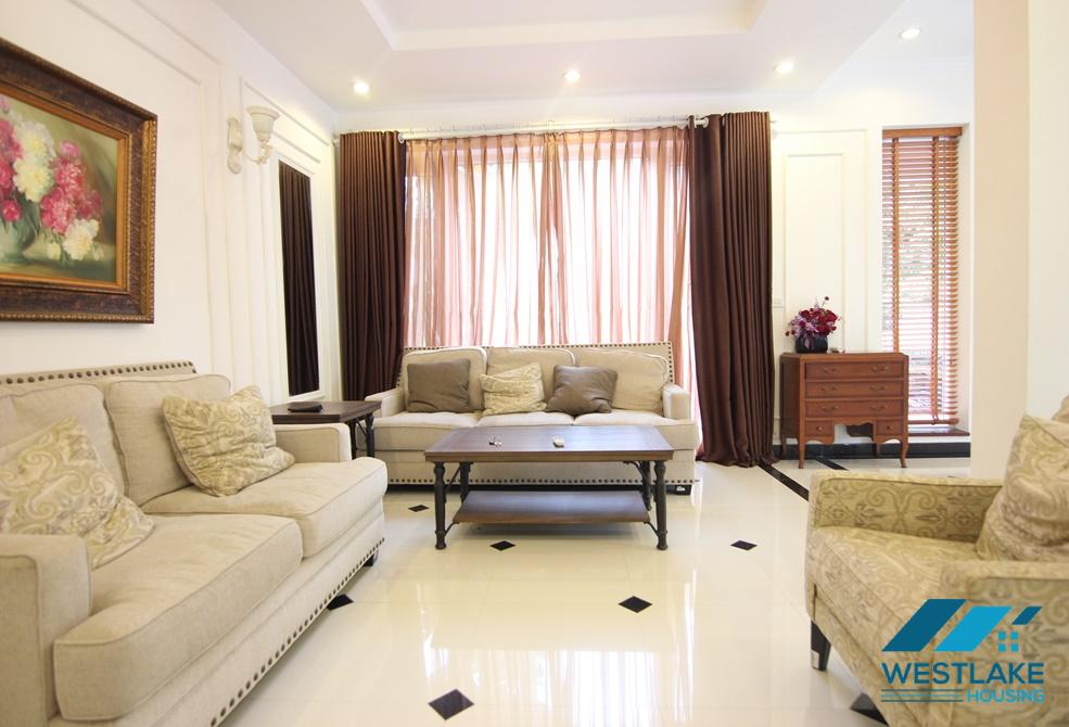 Charming house with big yard for rent in Ciputra, Tay Ho