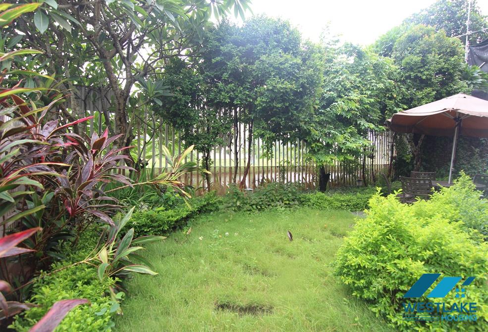 Charming house with big yard for rent in Ciputra, Tay Ho