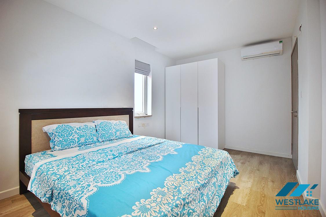 Modern serviced apartment with lake view for rent in Quang An Street, Tay Ho, Ha Noi