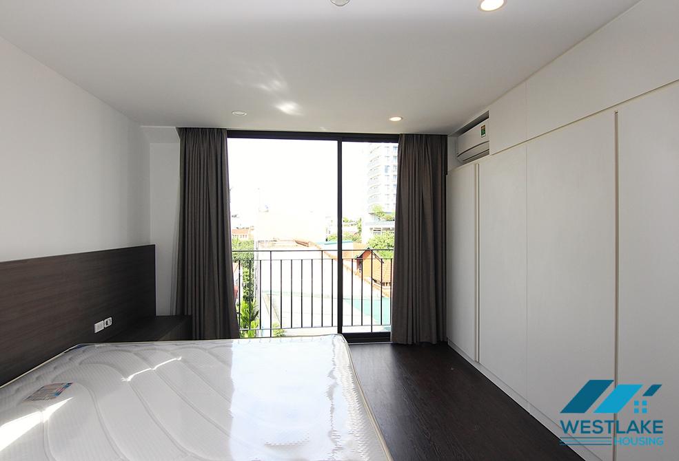 Balcony with lake view 2 bedrooms apartment for rent in To Ngoc Van, Tay Ho