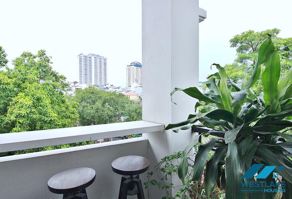 Brand new serviced apartment for rent on To Ngoc Van, Tay Ho