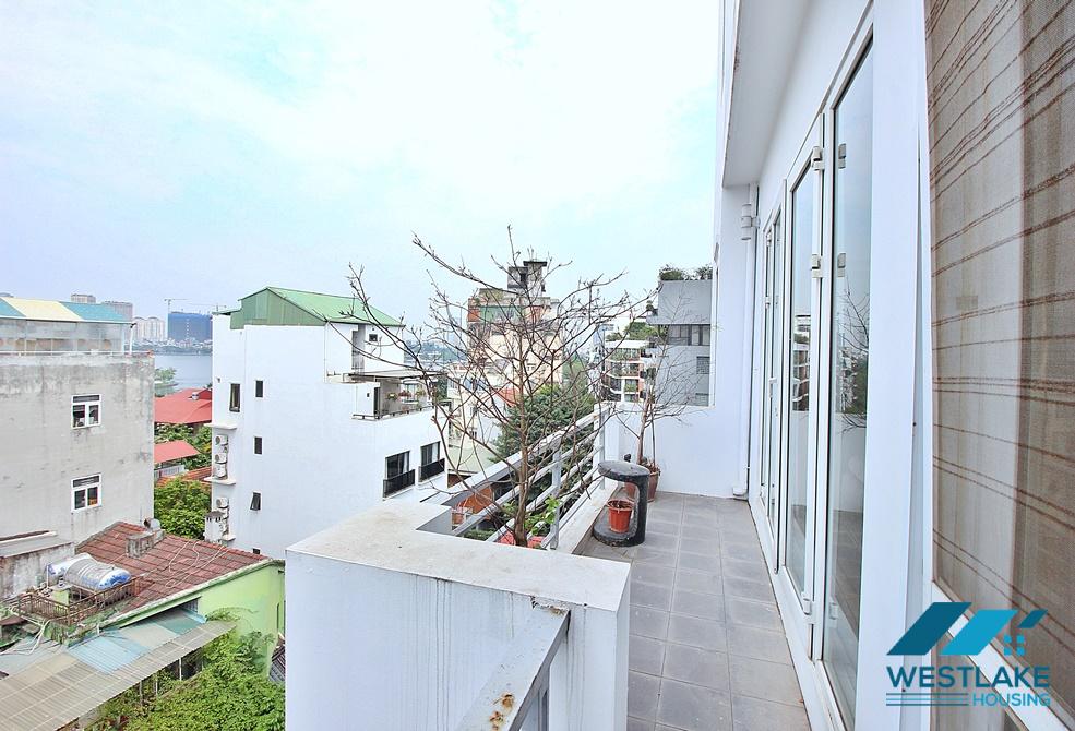 Nice apartment 2beds for rent near West lake, full furnished with large balcony