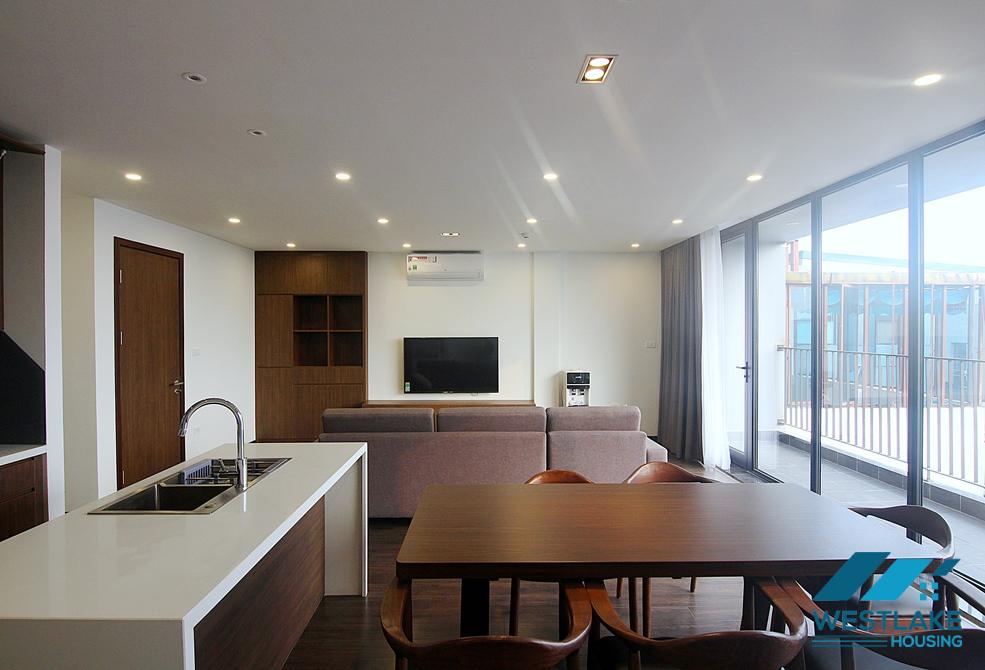 Modern Scandinavian style 2 bedrooms apartment for rent on To Ngoc Van