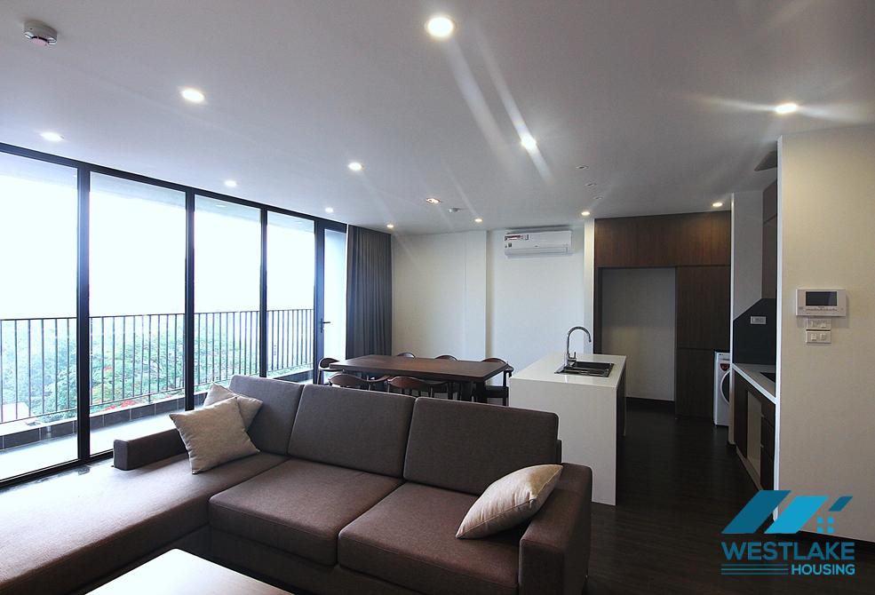 Modern Scandinavian style 2 bedrooms apartment for rent on To Ngoc Van