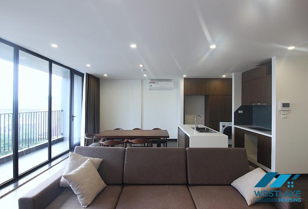 Modern Scandinavian style 2 bedrooms apartment for rent on To Ngoc Van