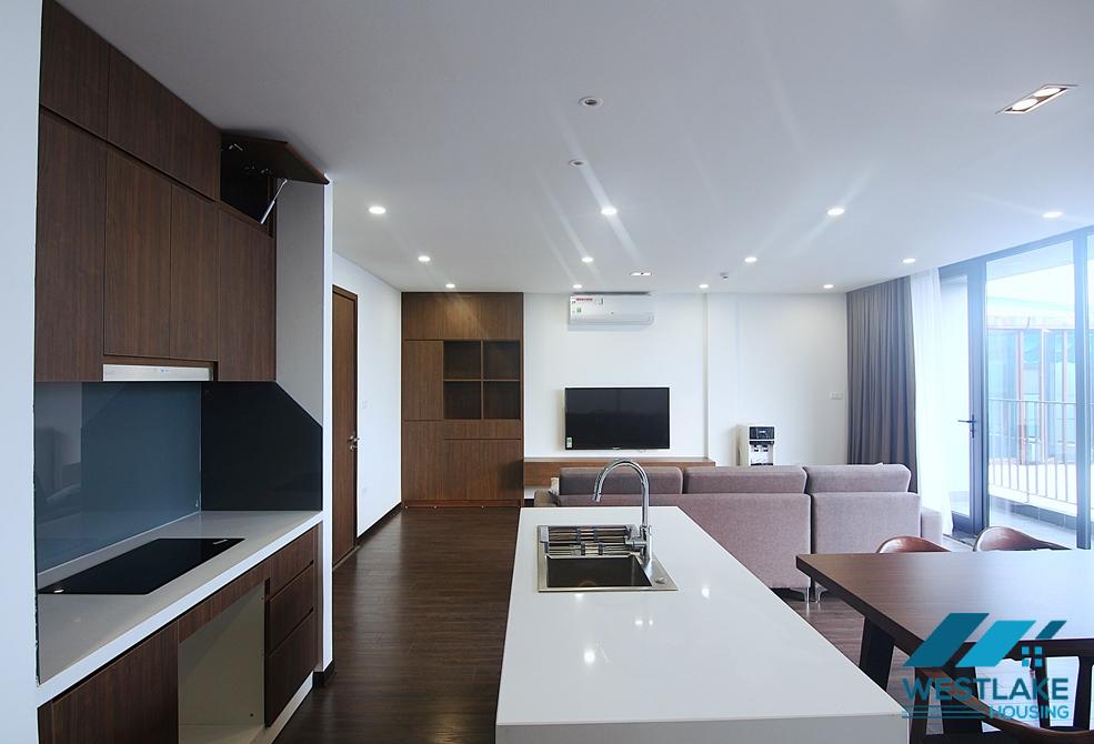 Modern Scandinavian style 2 bedrooms apartment for rent on To Ngoc Van