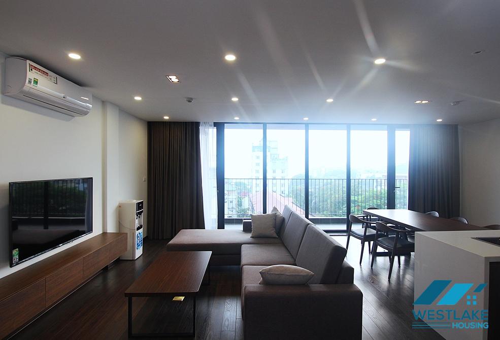 Modern Scandinavian style 2 bedrooms apartment for rent on To Ngoc Van