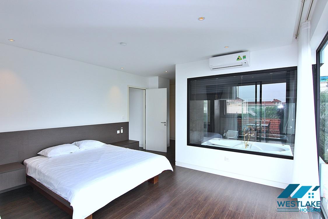 Beautiful apartment with modern design in To Ngoc Van st, Tay Ho district