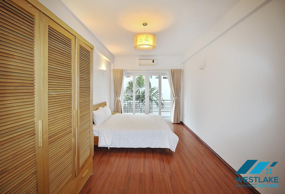 Spacious two bedrooms apartment for rent in Nhat Chieu street, Tay Ho