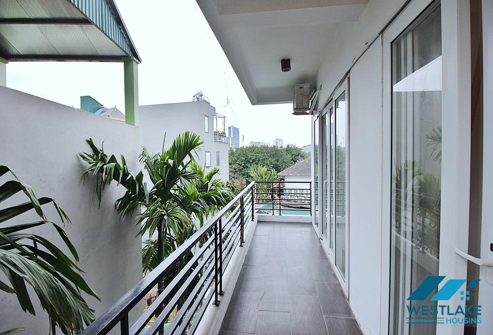 Spacious two bedrooms apartment for rent in Nhat Chieu street, Tay Ho