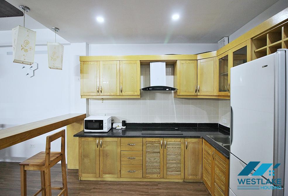 Spacious two bedrooms apartment for rent in Nhat Chieu street, Tay Ho