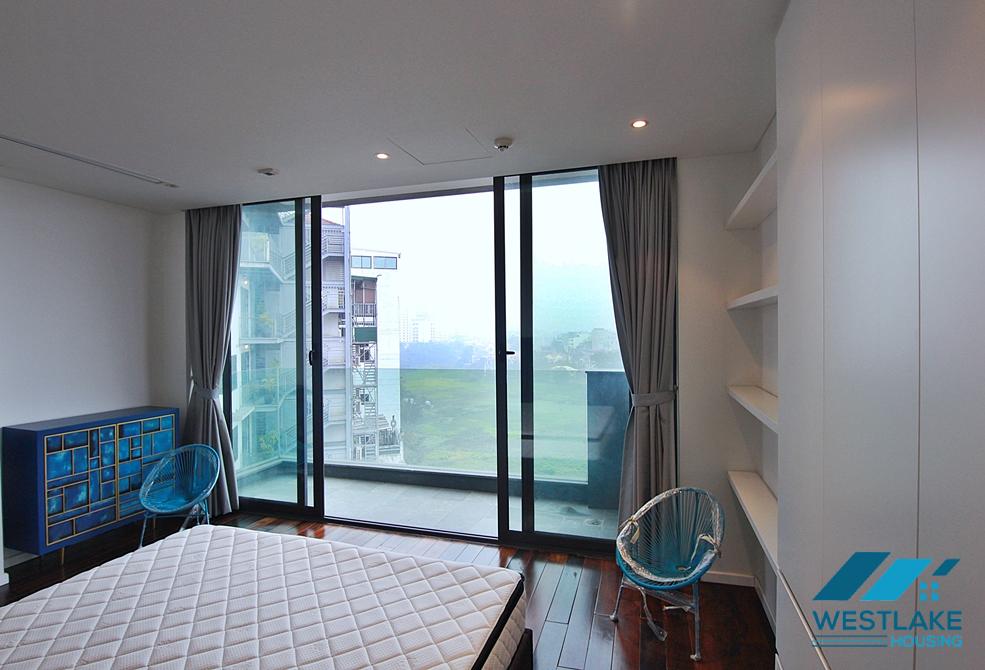 High-end lake view 2beds apartment for rent in Tay Ho, Ha Noi