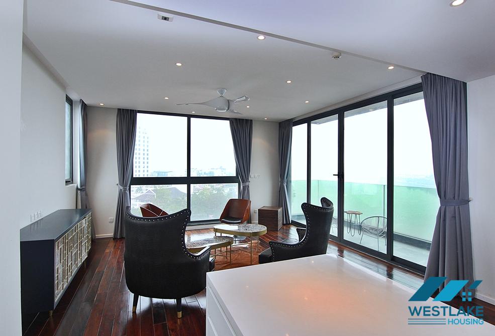 High-end lake view 2beds apartment for rent in Tay Ho, Ha Noi