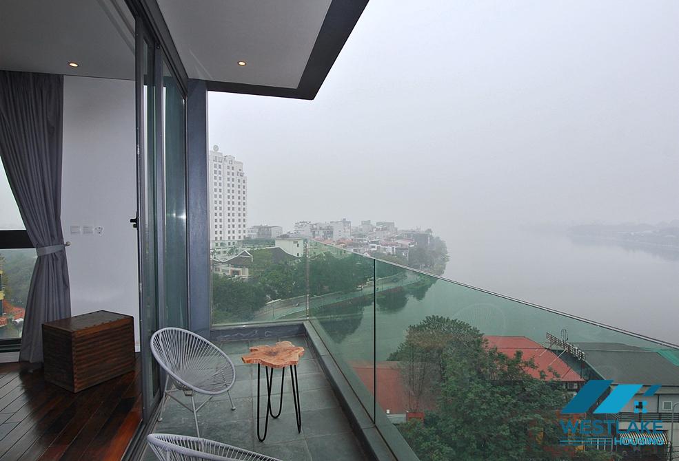 High-end lake view 2beds apartment for rent in Tay Ho, Ha Noi