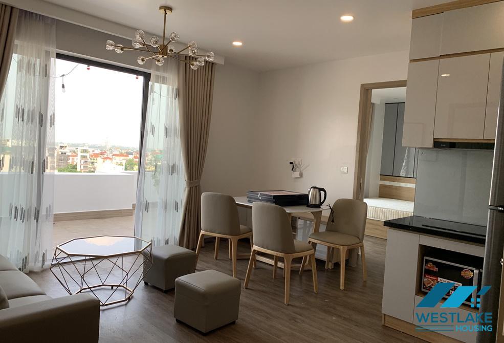 Nice 2 bedroom apartment with big balcony in Trinh cong son, Tay ho