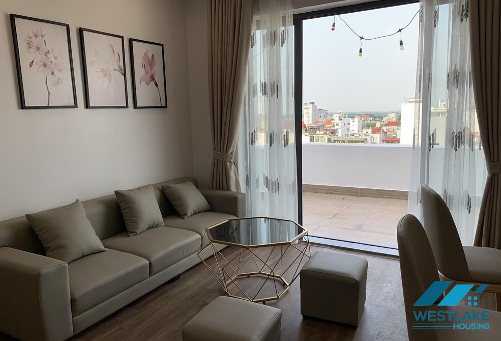 Nice 2 bedroom apartment with big balcony in Trinh cong son, Tay ho