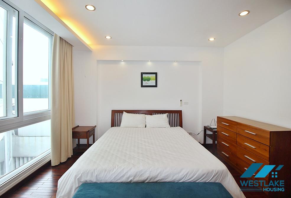 High-end and lake view 2 bedroms apartment for rent in Quang Khanh, Tay Ho