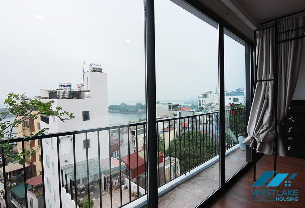 High floor one bedroom with big size for rent in Truc Bach area