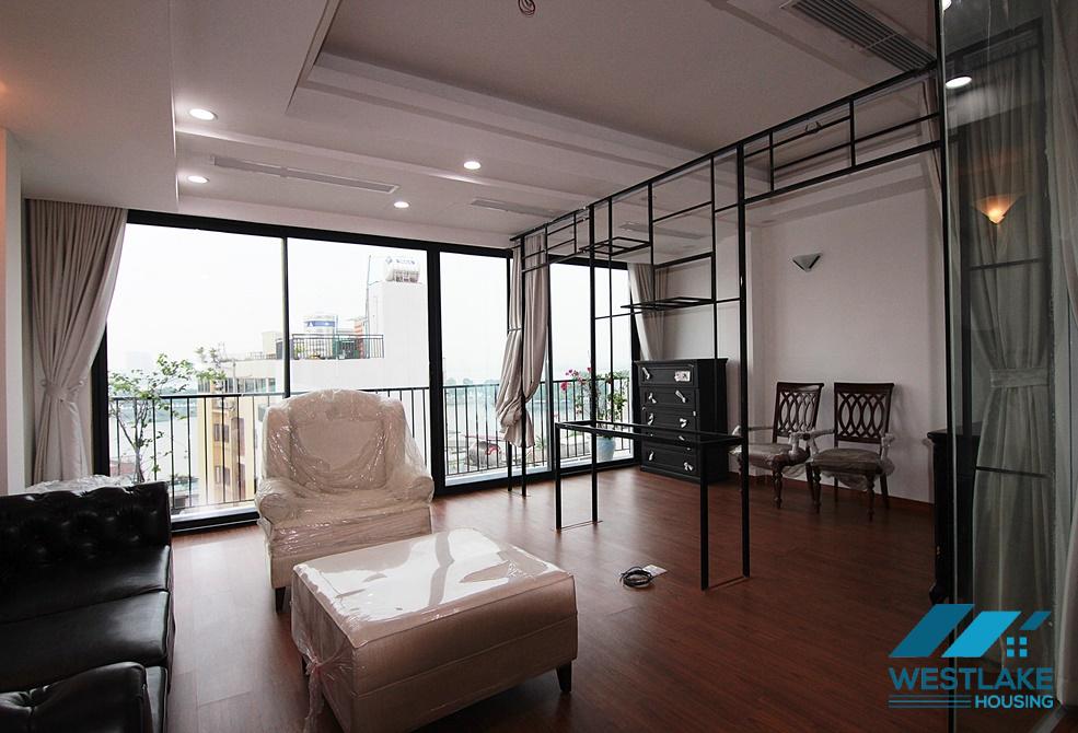 High floor one bedroom with big size for rent in Truc Bach area