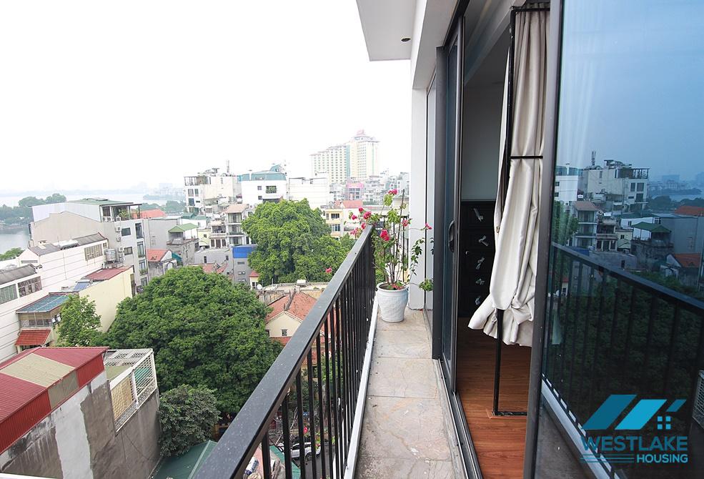 High floor one bedroom with big size for rent in Truc Bach area