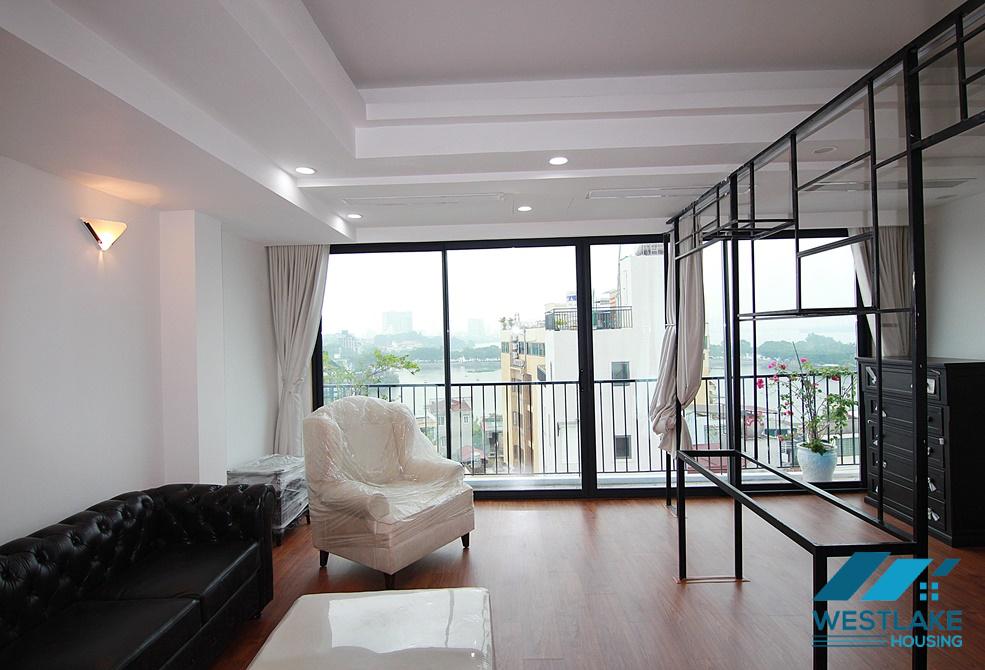 High floor one bedroom with big size for rent in Truc Bach area