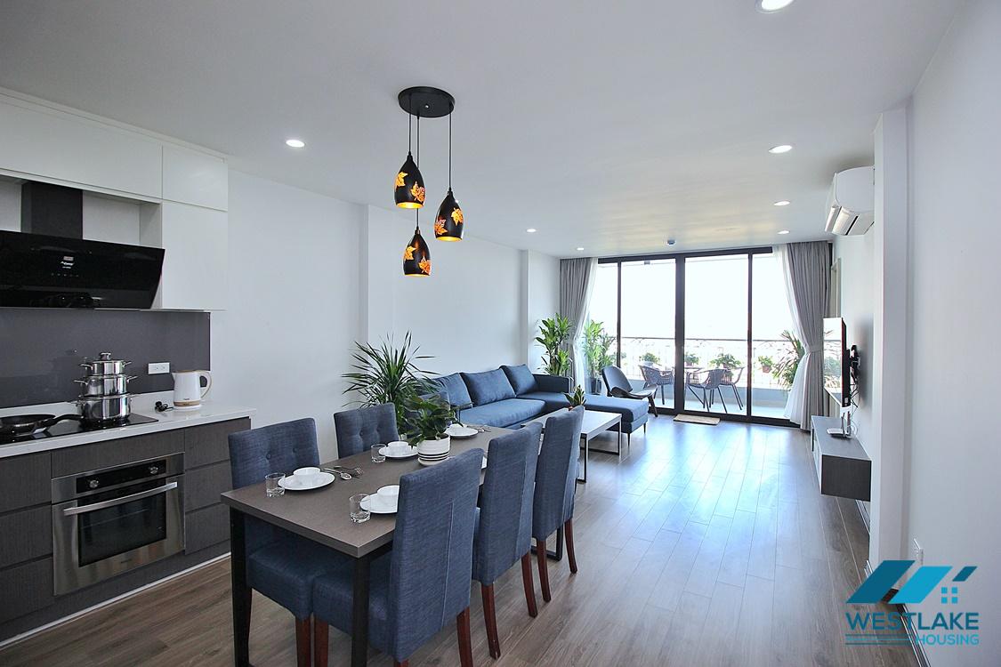 Brand new two bedroom apartment for rent in No 57 Trinh Cong Son, Tay Ho, Ha Noi