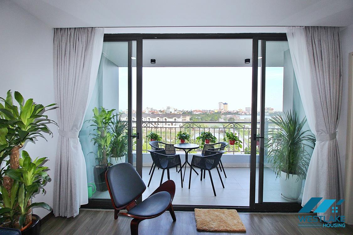 Brand new two bedroom apartment for rent in No 57 Trinh Cong Son, Tay Ho, Ha Noi