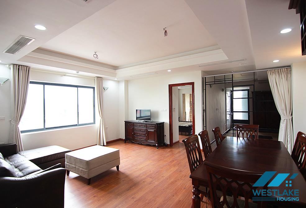 Two bedrooms apartment for rent in Nguyen Khac Hieu st, Truc Bach area