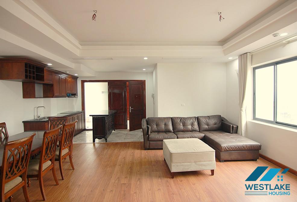 Two bedrooms apartment for rent in Nguyen Khac Hieu st, Truc Bach area