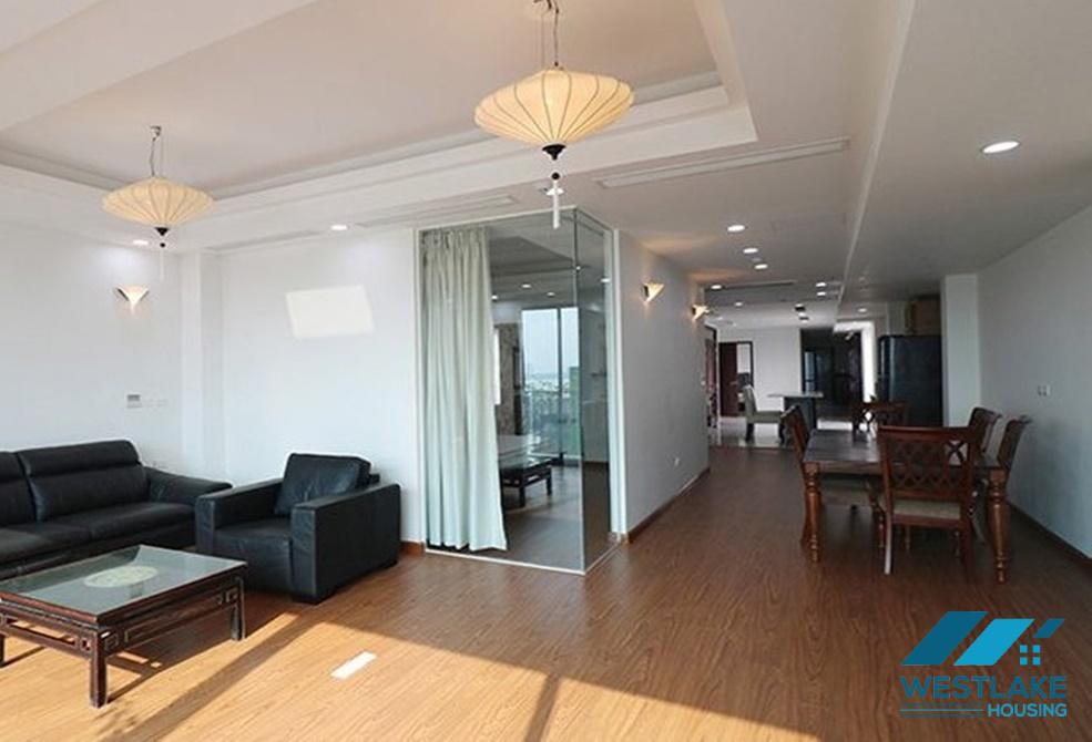 Large 03 bedrooms apartment on the 10th floor in Truc Bach For Rent