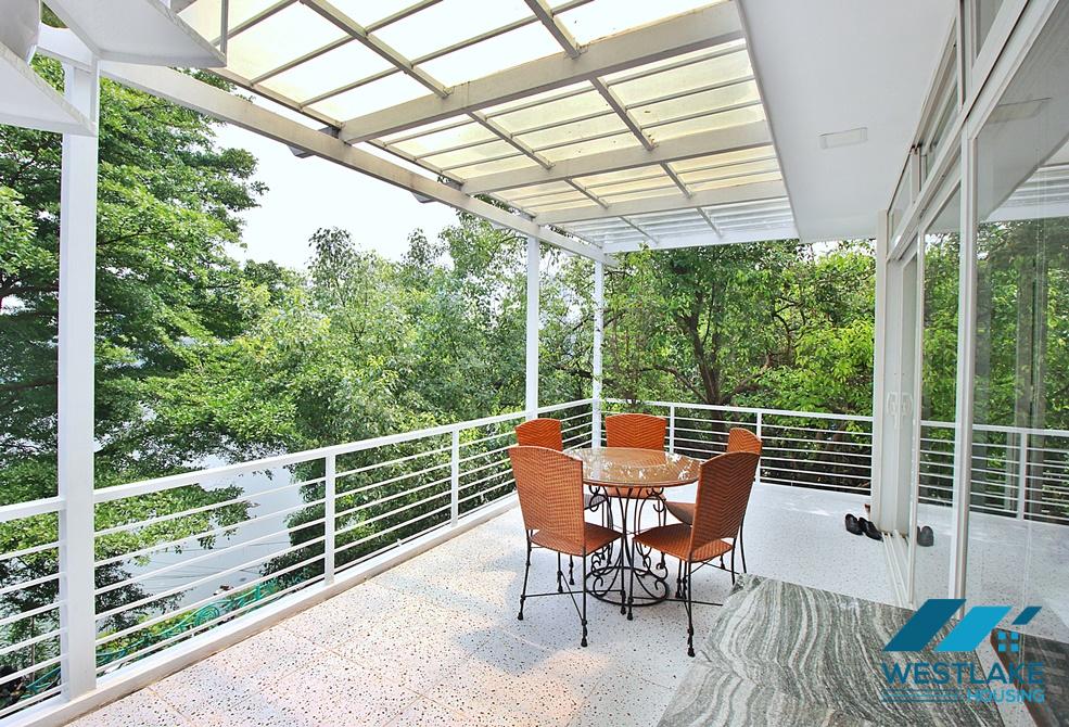 Green view - Apartment with big balcony for ren tin Tu Hoa st, Tay Ho