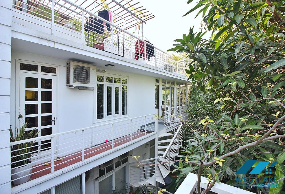 Apartment on the rooftop for rent in Tu Hoa st, Tay Ho