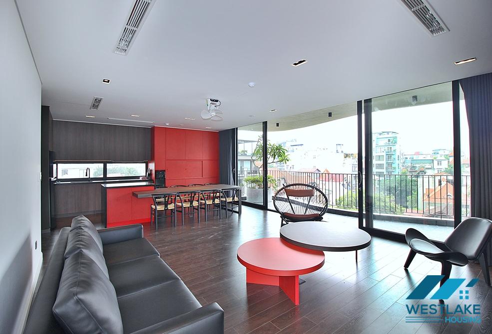 Luxury three bedrooms apartment for rent in To Ngoc Van st, Tay Ho